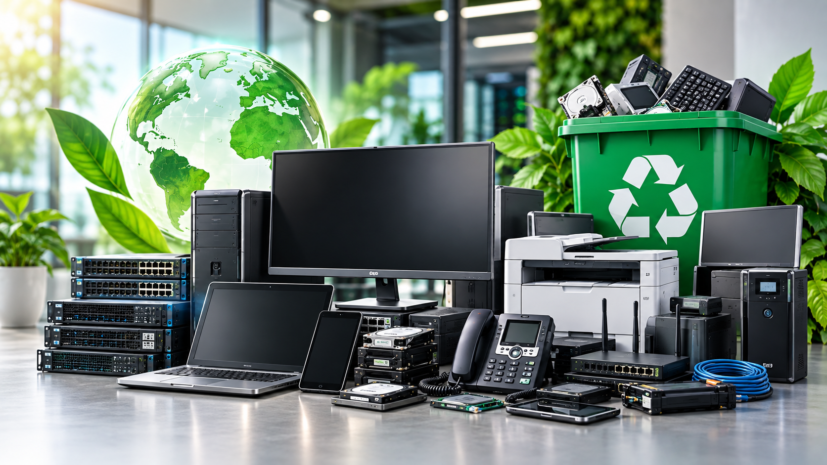 business electronics recycling houston