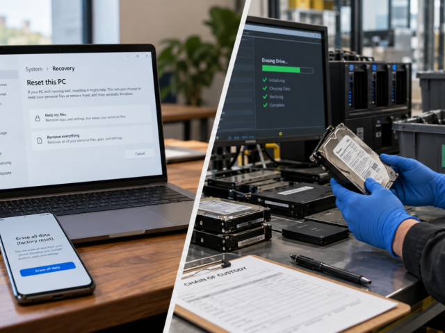 Data Wiping vs. Factory Reset: Why They Are Not the Same