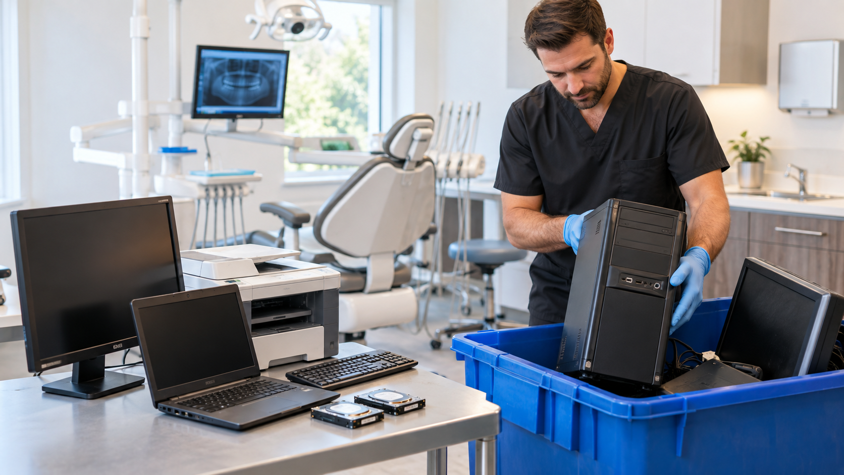 Electronics Recycling for Dental Practices: A Secure Disposal Guide electronics-recycling-dental-practices