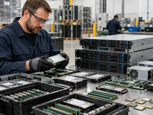 How to Recycle Servers and Server Components Securely