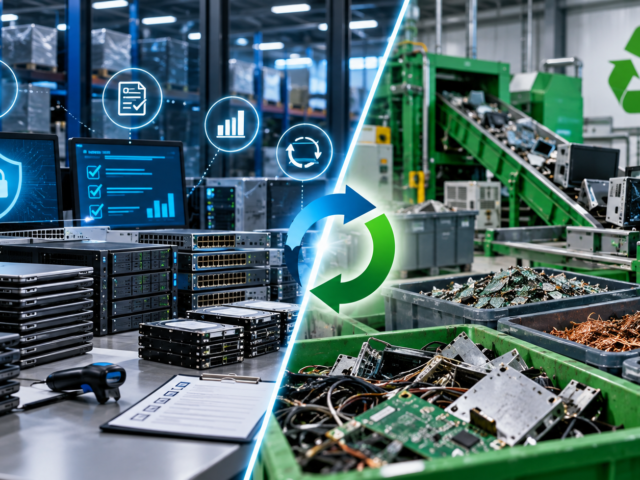 ITAD vs. Electronics Recycling: What’s the Difference?